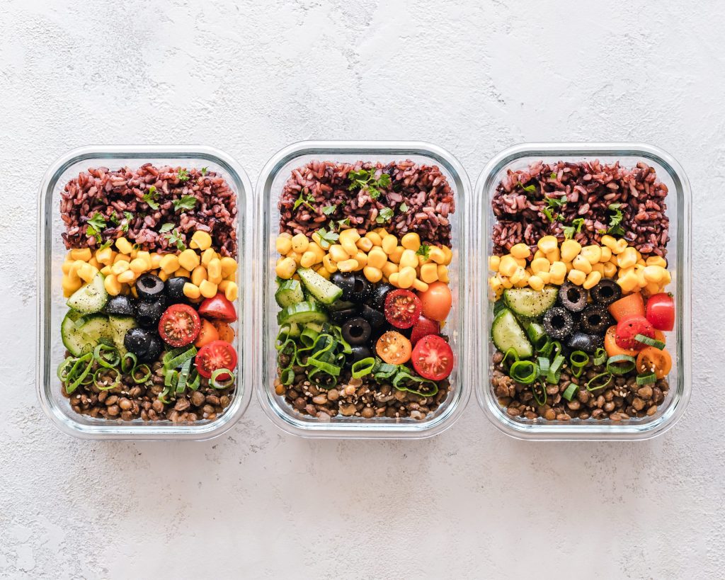 taco salad meal prep with 13 essential vitamins