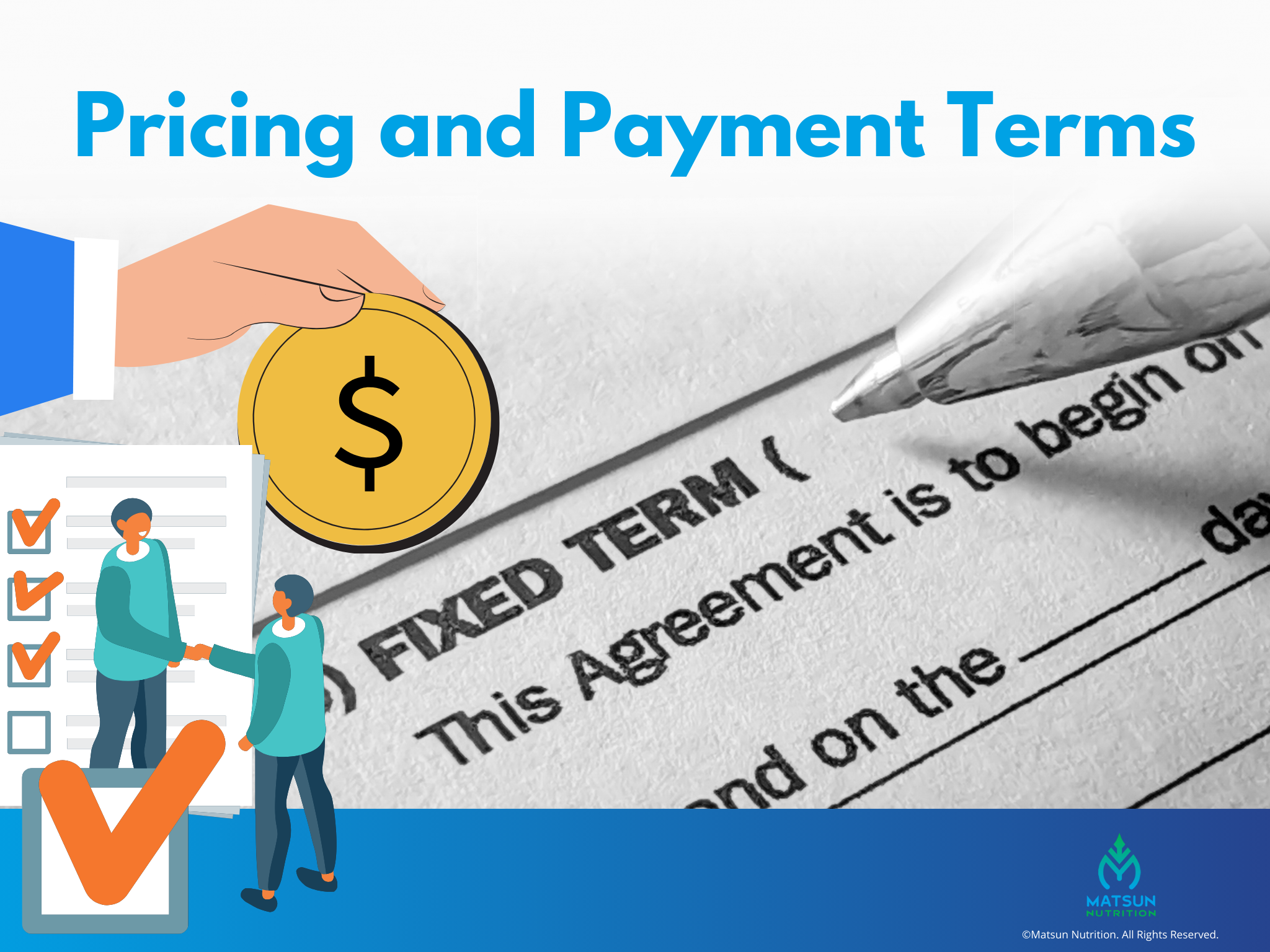 Pricing and Payment Terms