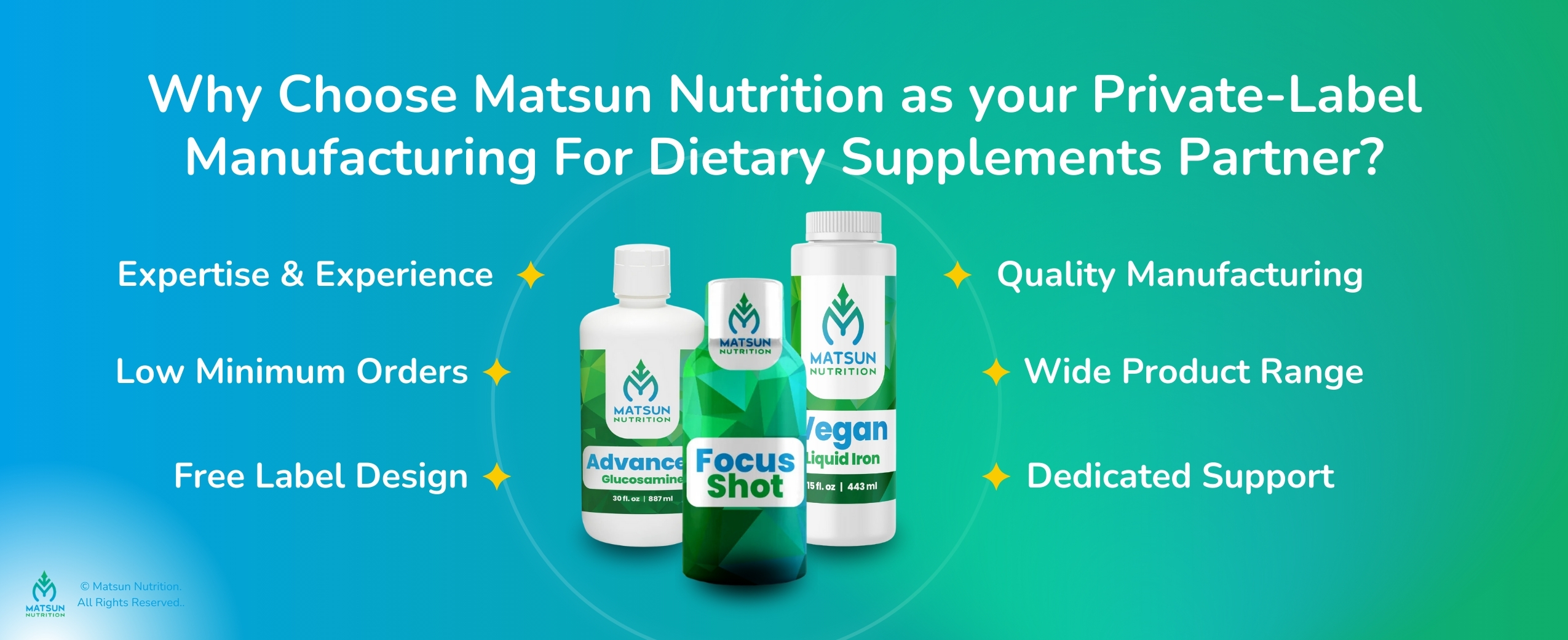 Matsun Nutrition for Private-Label Supplement Manufacturing