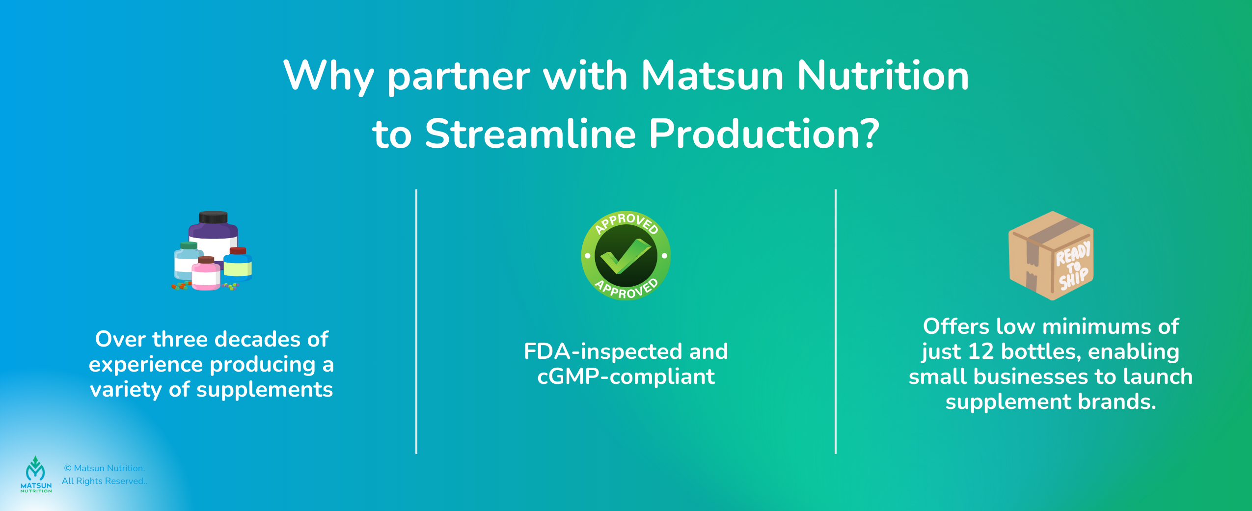 Partnering with Matsun Nutrition