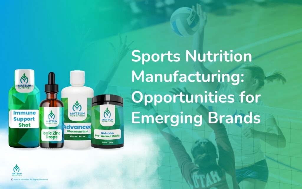 Sports nutrition manufacturing
