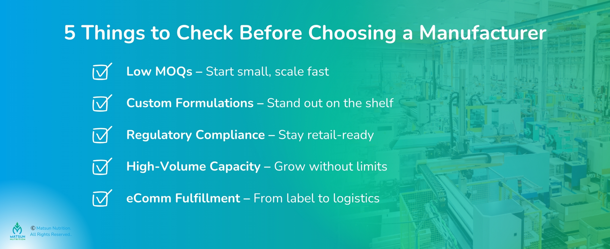 5 Things to Check Before Choosing a Pet Supplement Manufacturer