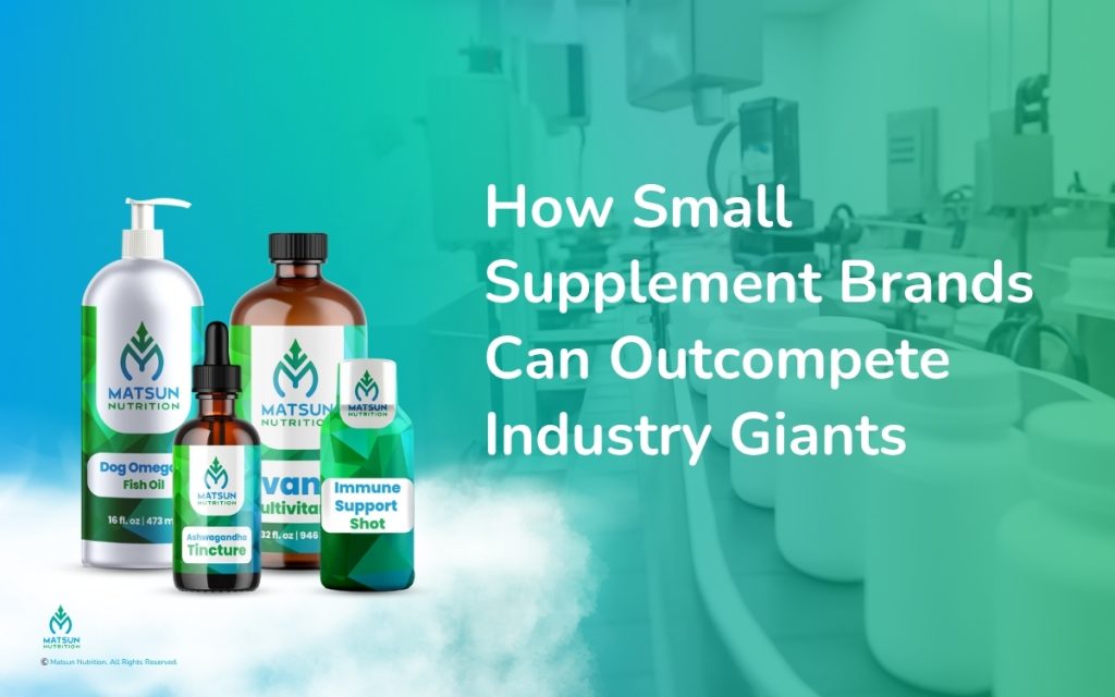 Small supplements brands
