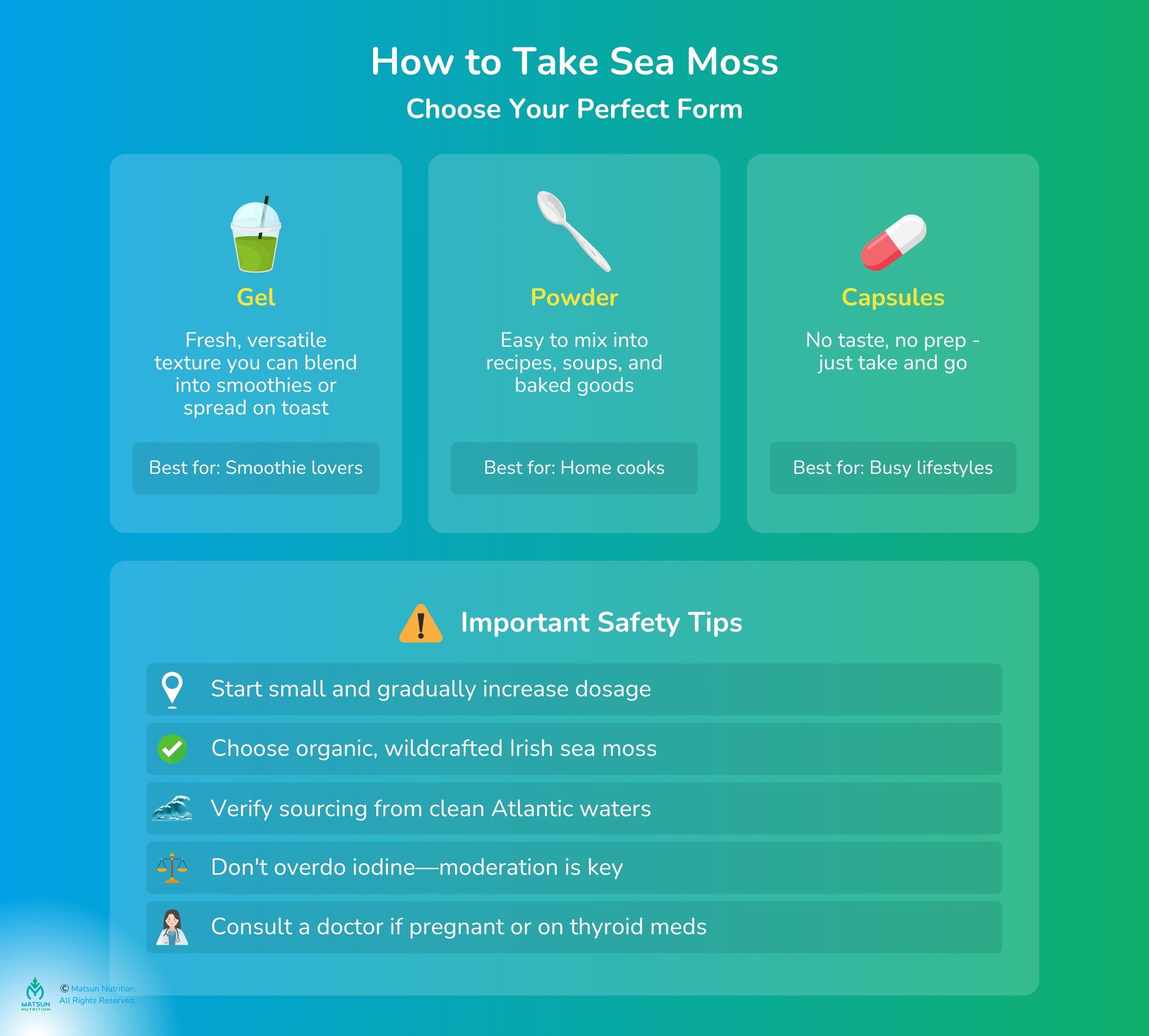 How To Take Sea Moss