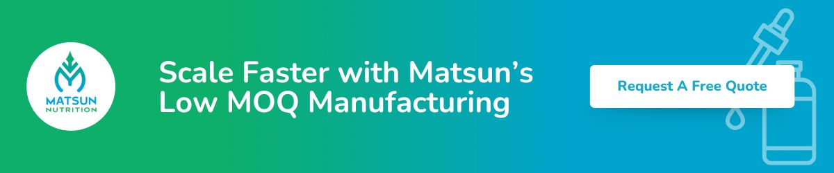 Scale faster with Matsun's Low MOQ Manufacturing